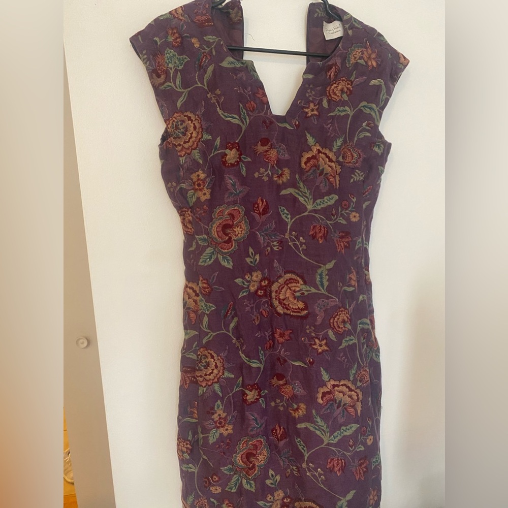 Penny Babel Couturier Floral Purple dress size 4